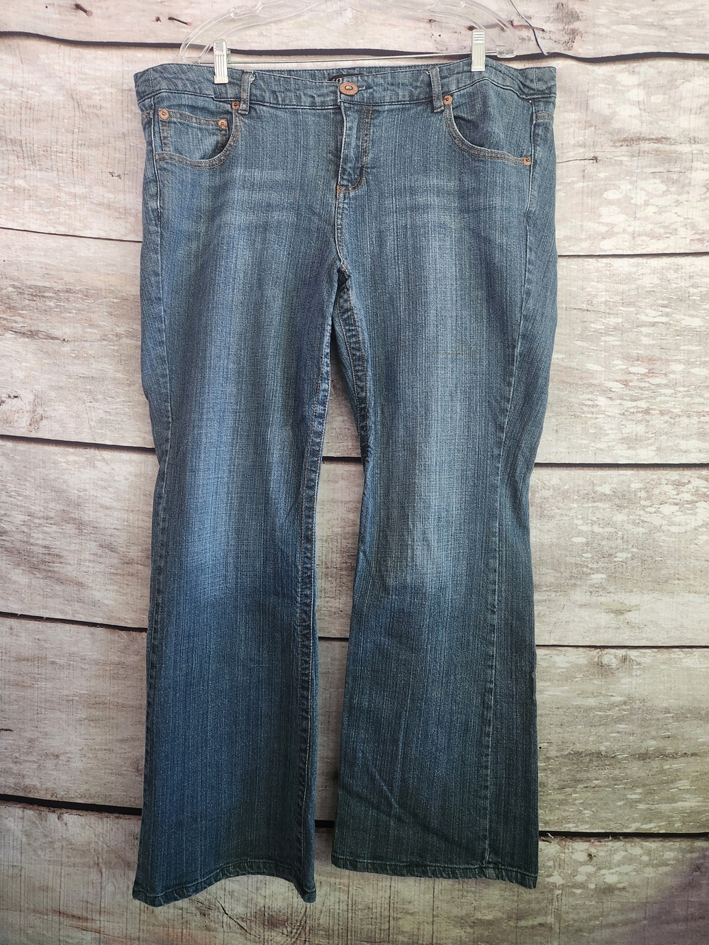Z. Cavaricci Women's Blue Flare Jeans